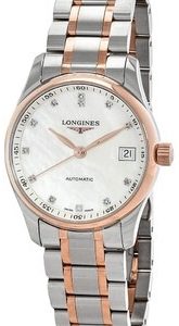 Longines Damklocka L2.357.5.89.7 Master Collection Vit/18 karat