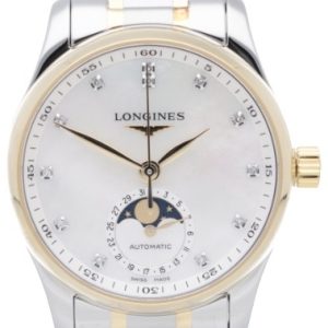 Longines Damklocka L2.409.5.87.7 Master Collection Vit/18 karat gult