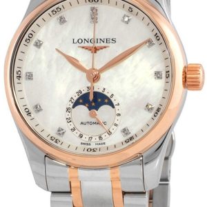 Longines Damklocka L2.409.5.89.7 Master Collection Vit/18 karat