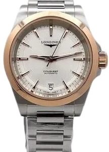 Longines Damklocka L3.430.5.72.6 Conquest Silverfärgad/Stål Ø34 mm