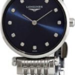 longines damklocka l4.209.4.97.6 la grande classique de blå/stål