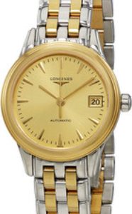 Longines Damklocka L4.274.3.32.7 Flagship Guld/Gulguldtonat stål