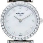 longines damklocka l4.341.0.80.6 la grande classique de vit/stål
