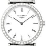 longines damklocka l4.523.0.11.6 la grande classique de vit/stål