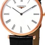 longines damklocka l4.709.1.21.2 la grande classique de vit/läder