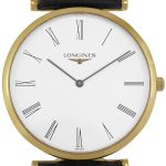 longines damklocka l4.709.2.21.2 la grande classique de vit/läder