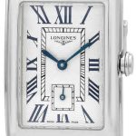 longines damklocka l5.512.4.71.4 dolcevita silverfärgad/läder