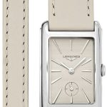 longines damklocka l5.512.4.79.2 dolcevita beige/läder