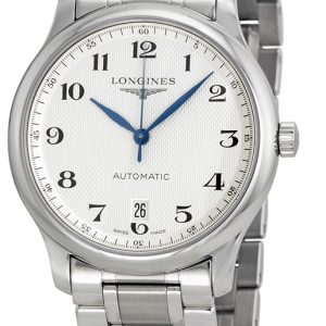 Longines Herrklocka L2.628.4.78.6 Master Silverfärgad/Stål Ø38.5 mm
