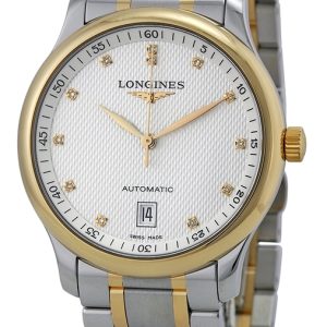 Longines Herrklocka L2.628.5.77.7 Master Silverfärgad/Stål Ø38.5 mm