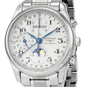 Longines Herrklocka L2.673.4.78.6 Master Silverfärgad/Stål Ø40 mm