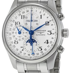 Longines Herrklocka L2.773.4.78.6 Master Silverfärgad/Stål Ø42 mm
