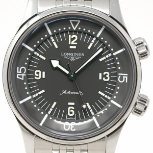 Longines Herrklocka L3.764.4.99.6 Legend Diver Grå/Stål Ø39 mm