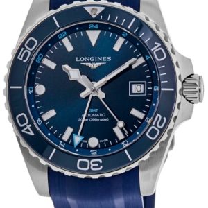 Longines Herrklocka L3.790.4.96.9 Hydroconquest Blå/Gummi Ø41 mm