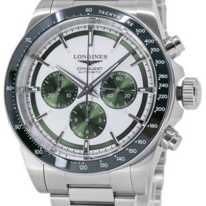 Longines Herrklocka L3.835.4.02.6 Conquest Silverfärgad/Stål Ø42 mm