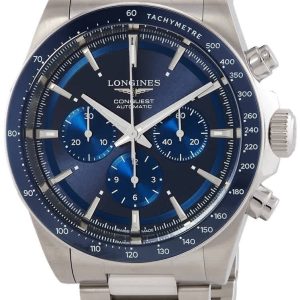 Longines Herrklocka L3.835.4.92.6 Conquest Blå/Stål Ø42 mm