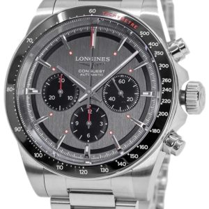 Longines Herrklocka L3.836.4.52.9 Conquest Chrono Ski Edition