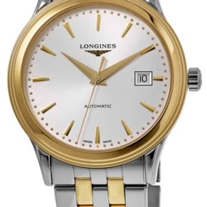 Longines Herrklocka L4.984.3.79.7 Flagship Silverfärgad/Gulguldtonat