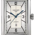 longines herrklocka l5.767.4.73.9 dolcevita silverfärgad/läder