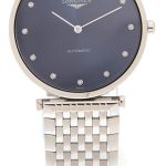 longines l4.908.4.97.6 la grande classique de blå/stål ø36 mm