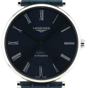 Longines L4.918.4.94.2 La Grande Classique De Blå/Läder Ø38 mm