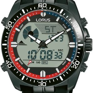 Lorus Herrklocka R2B05AX9 Sports Svart/Plast Ø46 mm
