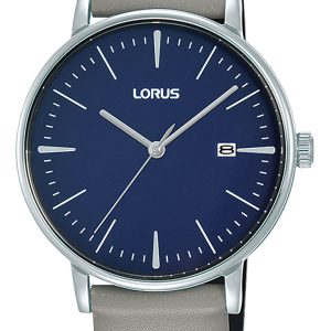Lorus Herrklocka RH997NX9 Classic Blå/Läder Ø37 mm
