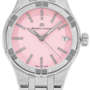Maurice Lacroix Damklocka AI1106-SS002-550-1 Aikon Rosa/Stål Ø35 mm