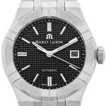 maurice lacroix herrklocka ai6007-ss002-330-2 aikon svart/stål ø39
