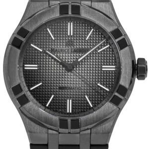 Maurice Lacroix Herrklocka AI6008-PVB00-330-2 Aikon Grå/Gummi Ø42 mm