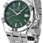 maurice lacroix herrklocka ai6008-ss00f-630-d aikon grön/stål ø42