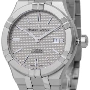 Maurice Lacroix Herrklocka AI6008-TT032-230-1 Aikon Grå/Titan Ø42 mm