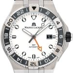 maurice lacroix herrklocka ai6158-ss001-130-2 aikon vit/gummi ø43 mm