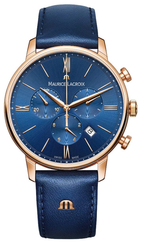 maurice lacroix herrklocka el1098-pvp01-411-1 eliros chronograph