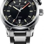 maurice lacroix herrklocka pt6248-ss002-330 pontos svart/stål ø43 mm