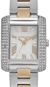 Michael Kors Damklocka MK4882 Emery Vit/Gulguldtonat stål Ø22 mm