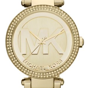 Michael Kors Damklocka MK5784 Parker Guld/Gulguldtonat stål Ø38 mm