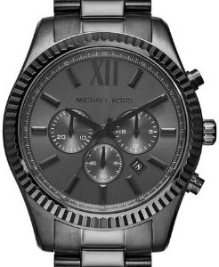 Michael Kors Herrklocka MK9154 Lexington Grå/Stål Ø44 mm