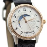 montblanc damklocka 112499 boheme vit/läder ø34 mm