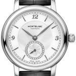 montblanc damklocka 118536 star vit/läder ø32 mm