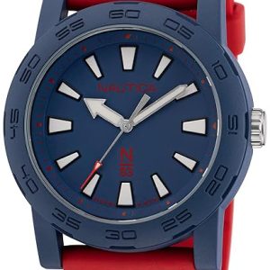 Nautica Herrklocka NAPATF204 N83 Blå/Gummi Ø44 mm