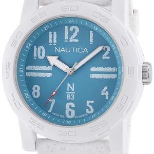 Nautica Herrklocka NAPATS302 N83 Blå/Gummi Ø44 mm