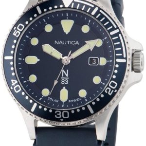 Nautica Herrklocka NAPCBS304 N83 Blå/Gummi Ø43 mm