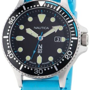 Nautica Herrklocka NAPCBS305 N83 Svart/Gummi Ø43 mm