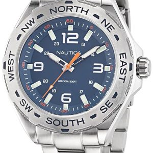 Nautica Herrklocka NAPCWS302 Clearwater Beach Blå/Stål Ø48 mm