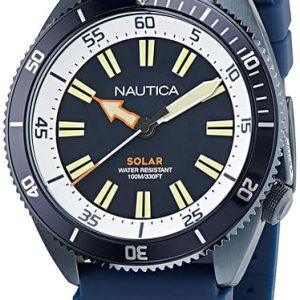 Nautica Herrklocka NAPCWS303 Clearwater Beach Blå/Gummi Ø44 mm