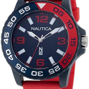 Nautica Herrklocka NAPFWS303 N83 Blå/Gummi Ø45 mm