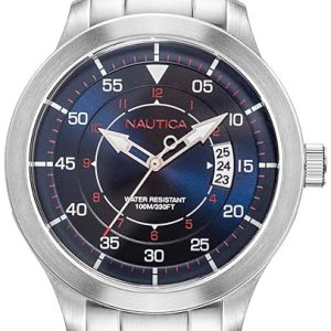 Nautica Herrklocka NAPPLP906 Point Loma Blå/Stål Ø44 mm