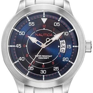 Nautica Herrklocka NAPPLP906 Point Loma Blå/Stål Ø44 mm