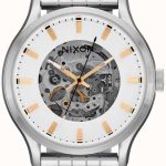 nixon a1323-179 the spectra vit/stål ø40 mm